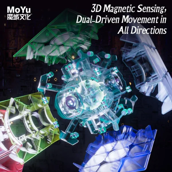 MoYu WeiLong WR M V9 3x3 Zeka Küpü - Görsel 4