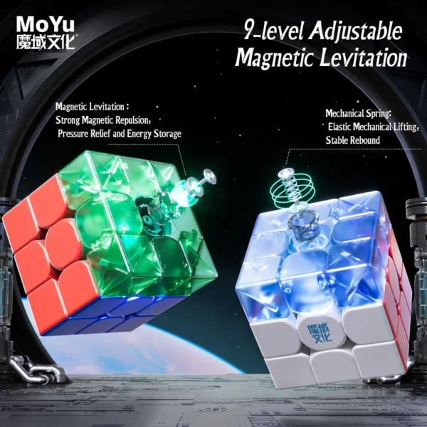 MoYu WeiLong WR M V9 3x3 Zeka Küpü - Görsel 6