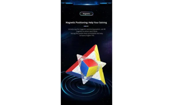 MoYu RS3 Pyraminx (Magnetic) - Görsel 13