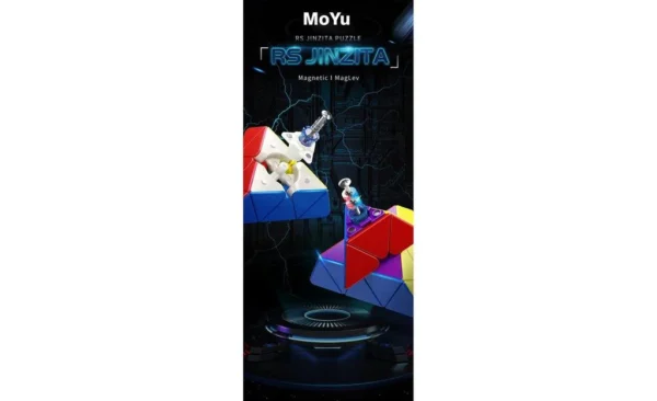 MoYu RS3 Pyraminx (Magnetic) - Görsel 6