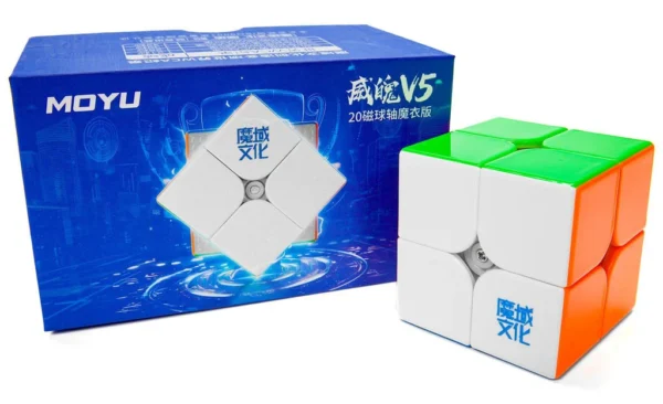 MoYu WeiPo V5 20 Magnets Ball Core 2x2 Zeka Küpü - Görsel 2