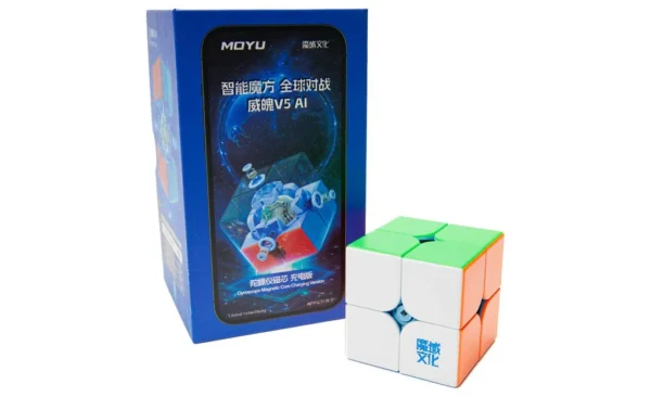 MoYu WeiPo V5 20 Magnets Ball Core 2x2 Zeka Küpü - Görsel 7