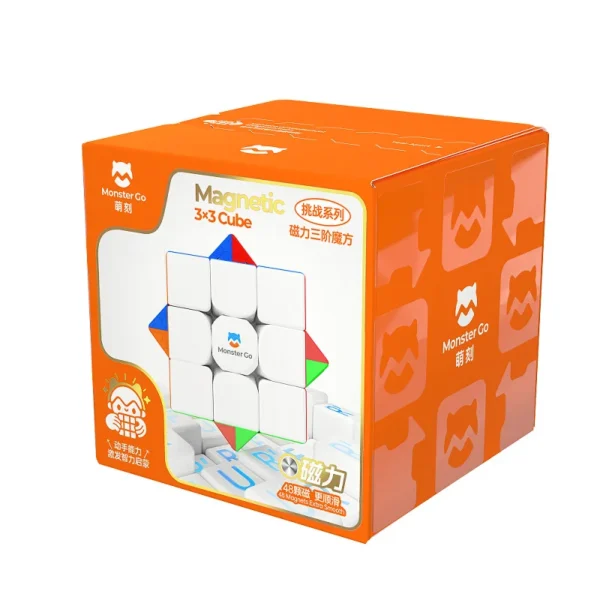 Monster Go EDU V3 Magnetic 3x3 Zeka Küpü - Görsel 2