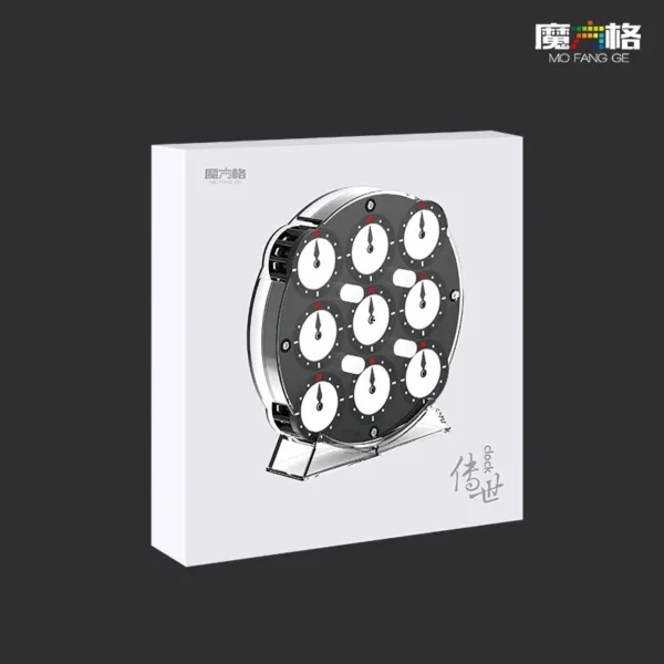 QiYi Magnetic Clock - Siyah - Görsel 10
